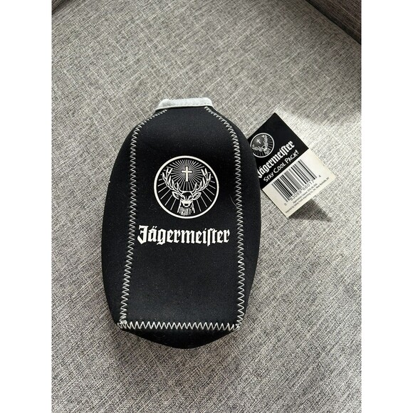 Jagermeister Beach Cooler Koozie Bottle Insulator New With Tags - Picture 1 of 4